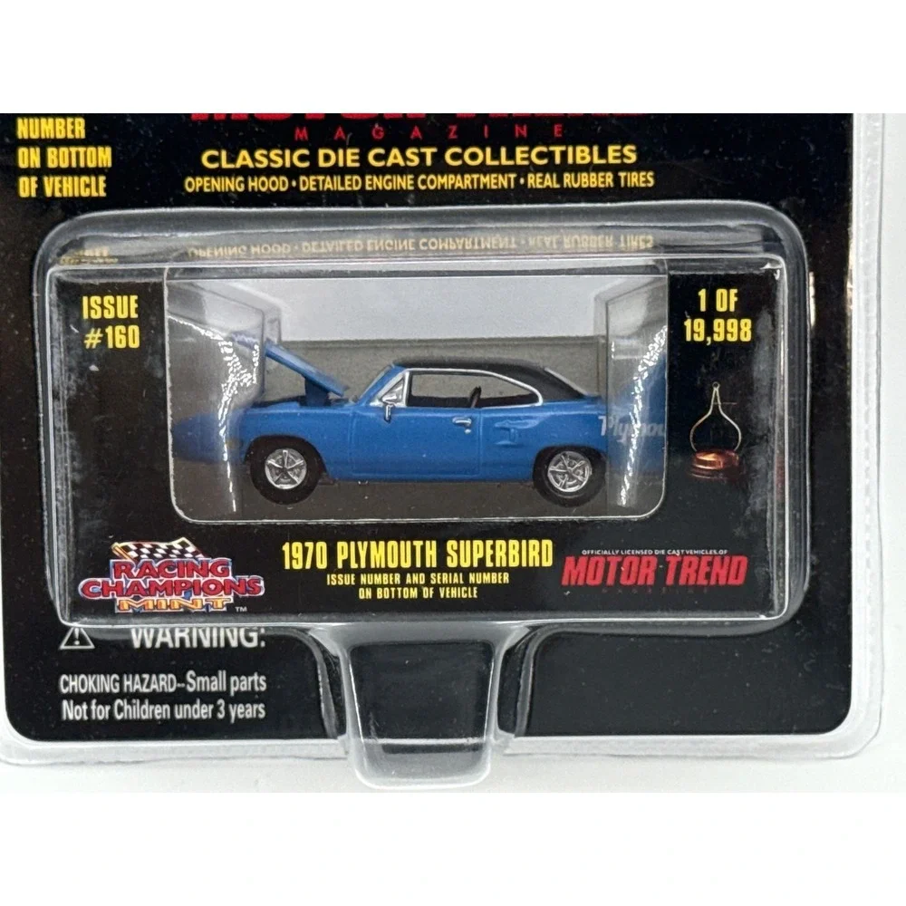 Racing Champions Mint Motor Dodge Super Bee Diecast Car 1:64 White Trend